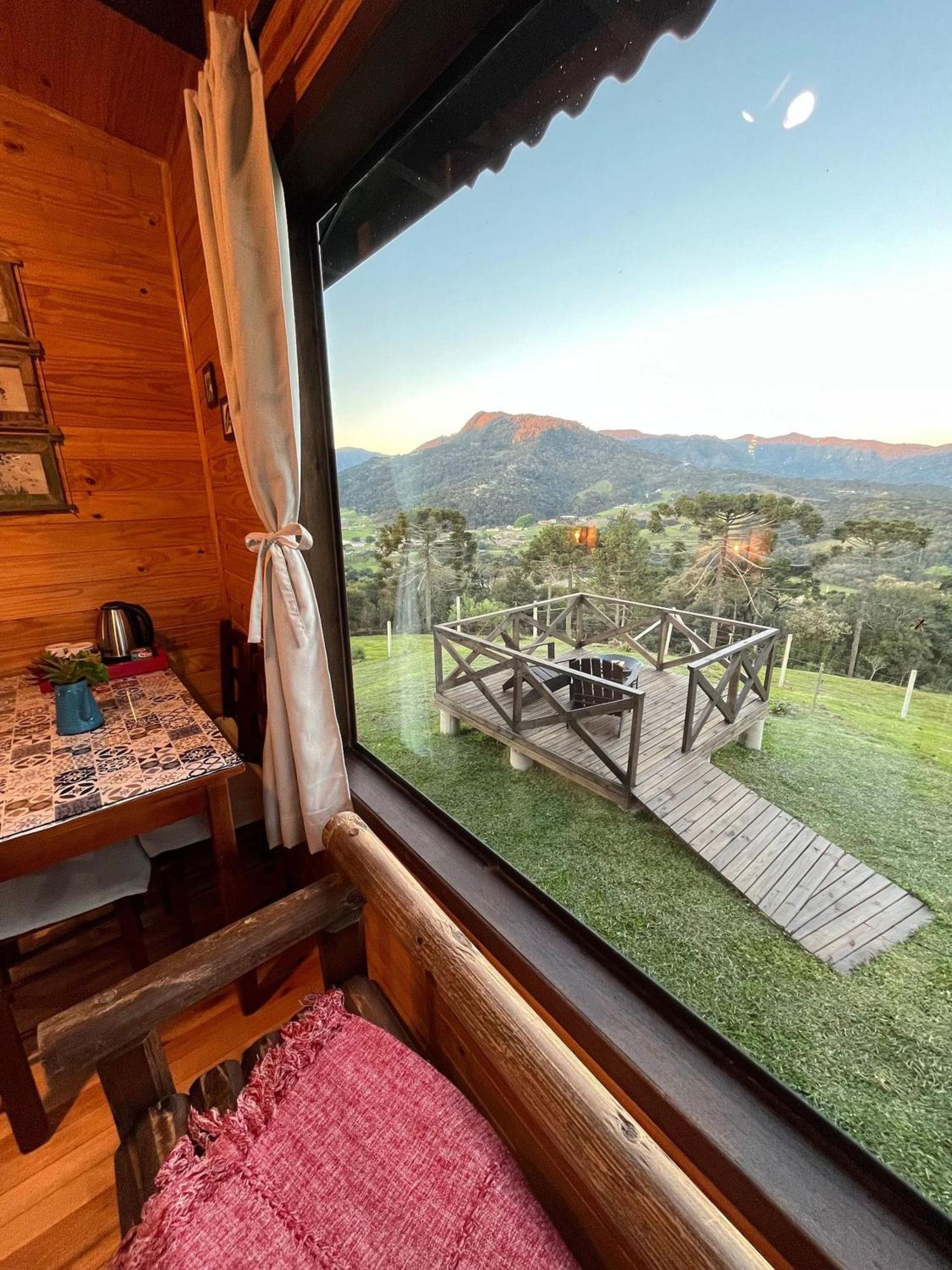 Chales Solar Da Montanha Urubici - Com Hidromassagem Экстерьер фото